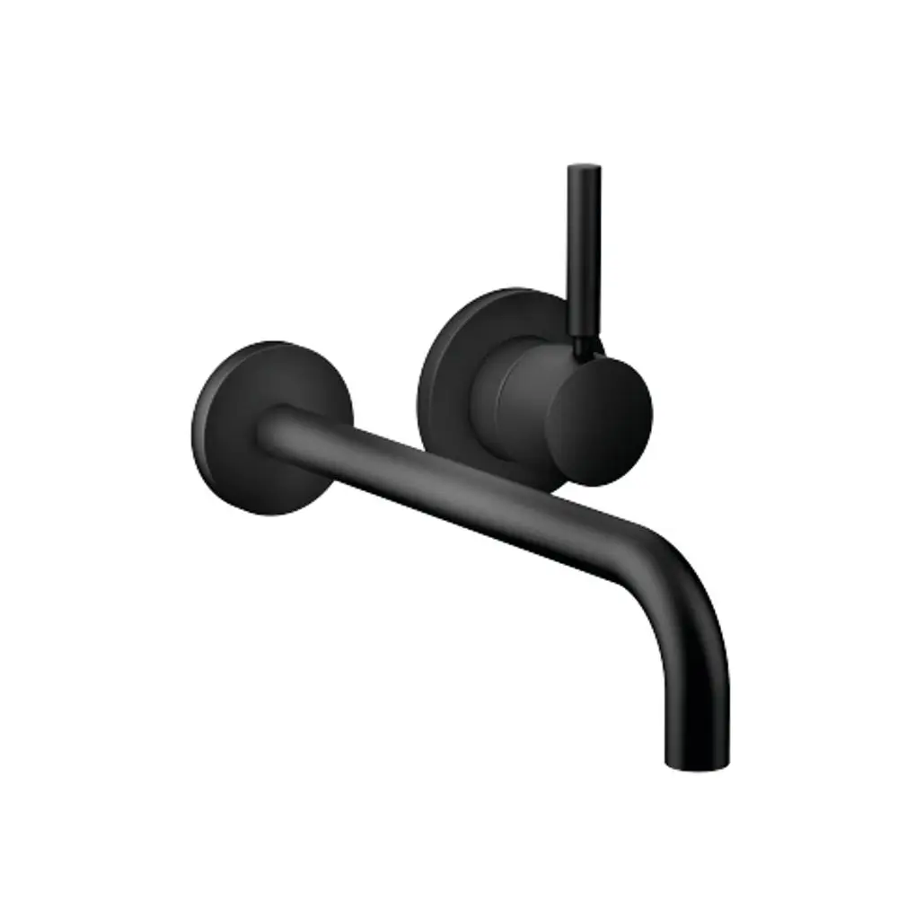 Dornbracht-META-Waschtisch-Wand-Einhandbatterie-ohne Ablaufgarnitur-Ausladung 250mm-schwarz matt, 36863660-33 Galeriebild 1